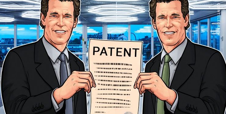 Winklevoss Twins’ Company Files New Patent for Securely Storing Digital Assets