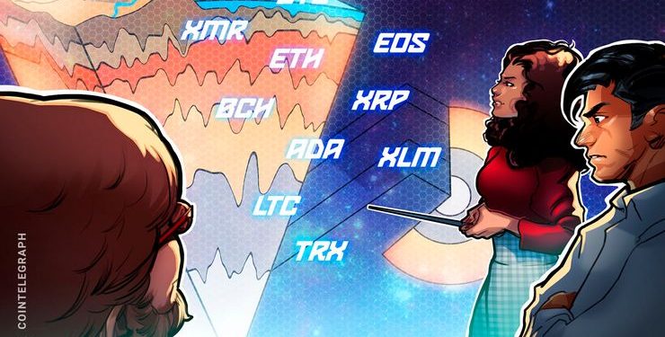 Bitcoin, Ethereum, Ripple, Bitcoin Cash, EOS, Stellar, Litecoin, Cardano, Monero, TRON: Price Analysis, October 22