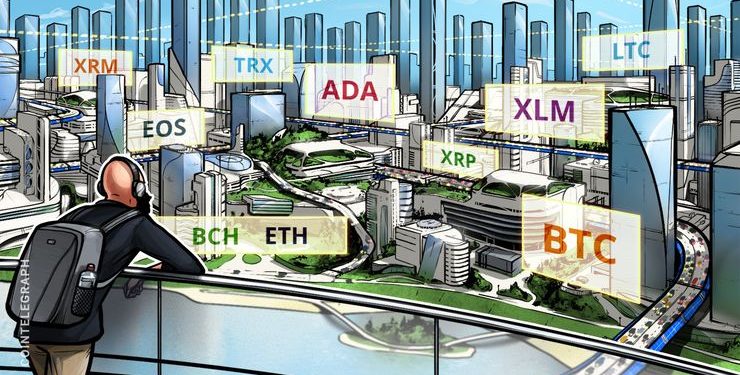 Bitcoin, Ethereum, Ripple, Bitcoin Cash, EOS, Stellar, Litecoin, Cardano, Monero, TRON: Price Analysis, October 24