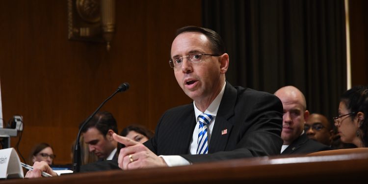 DOJ’s Rosenstein: Regulators Can’t Let Criminals ‘Hide Behind’ Crypto