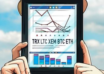 TRON, Litecoin, XEM, Bitcoin, Ethereum