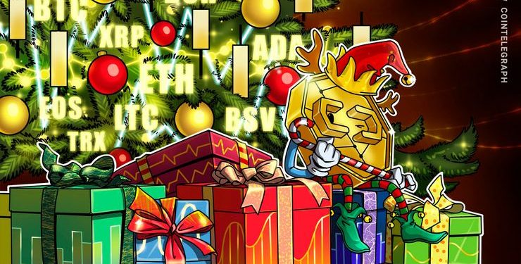 Bitcoin, Ripple, Ethereum, Bitcoin Cash, Stellar, EOS, Litecoin, Bitcoin SV, TRON, Cardano: Price Analysis, Dec. 24