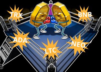 Tron, Neo, Cardano, Binance Coin, Litecoin