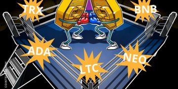 Tron, Neo, Cardano, Binance Coin, Litecoin