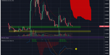 The symmetrical triangle is invalidated, is a double bottom in store?
