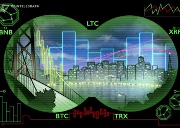 Litecoin, Binance Coin, Ripple, Bitcoin, Tron