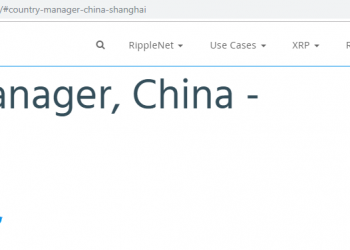 Ripple Launches New Branch in Shanghai, Hiring Country Manager