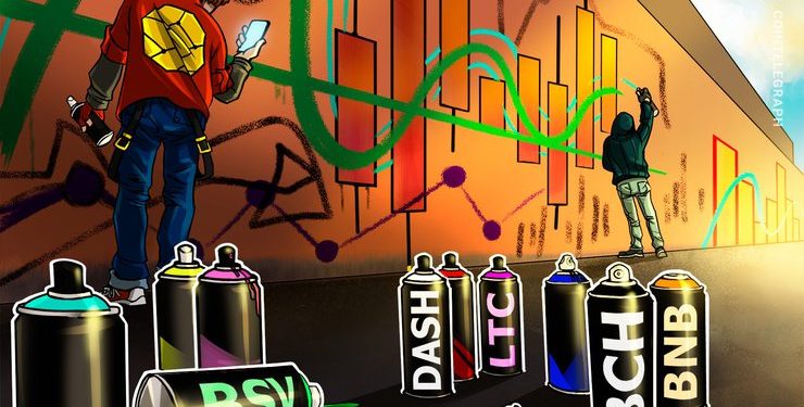 Top 5 Crypto Performers: BSV, BNB, LTC, BCH, DASH