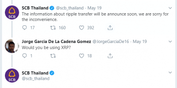 SCB Thailand Launches Ripple’s Payment But XRP to Integrate Soon