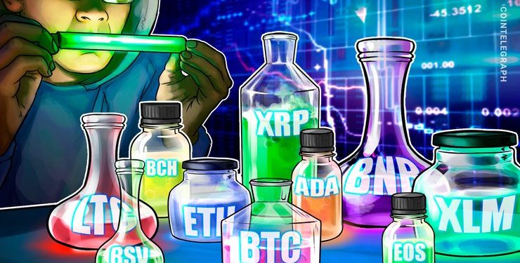 BTC, ETH, XRP, LTC, BCH, EOS, BNB, BSV, XLM, ADA: Price Analysis 19/06