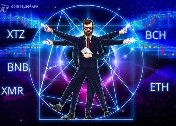 Top 5 Crypto Performers Overview: XTZ, BNB, BCH, ETH, XMR