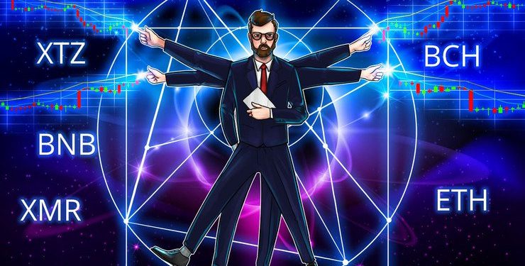 Top 5 Crypto Performers Overview: XTZ, BNB, BCH, ETH, XMR
