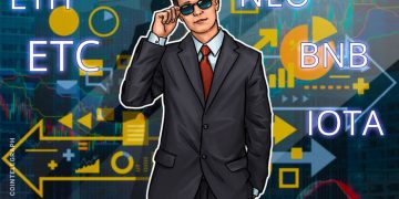 Ethereum, Ethereum Classic, NEO, IOTA, Binance Coin, Stratis