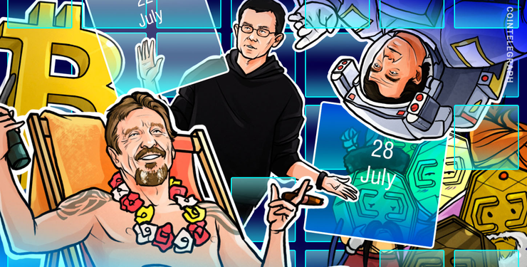 Libra Doubts, Bitcoin Slumps, McAfee Behind Bars