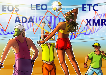 Top-5 Crypto Performers: EOS, LEO, ETC, ADA, XMR
