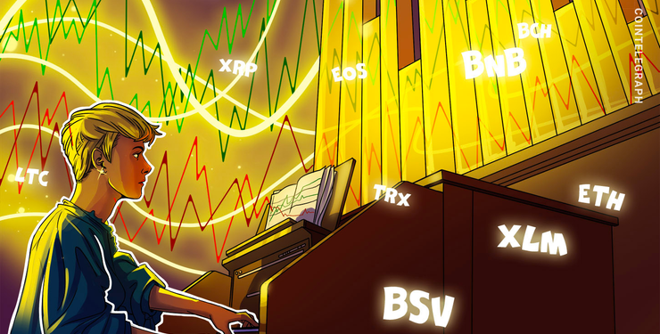 Price Analysis 22/07: BTC, ETH, XRP, LTC, BCH, BNB, EOS, BSV, TRX, XLM