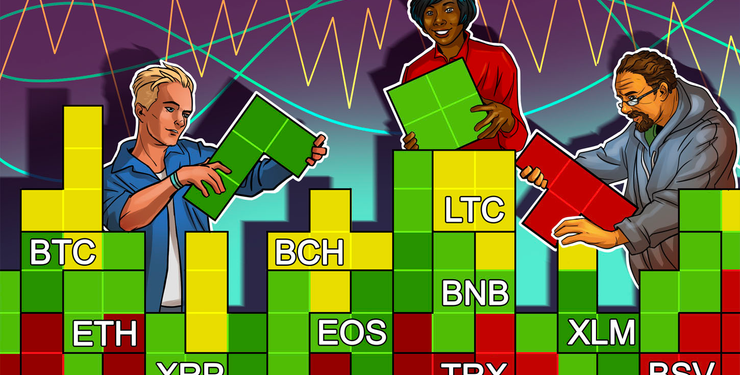 Price Analysis 15/07: BTC, ETH, XRP, LTC, BCH, EOS, BNB, BSV, TRX, XLM