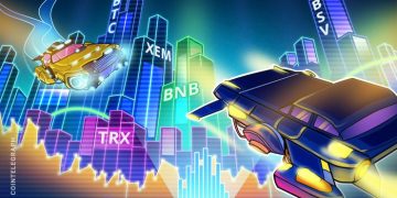 Top 5 Crypto Performers Overview: BSV, XEM, TRX, BNB, BTC