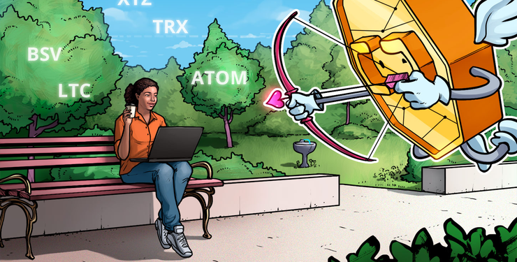 Top-5 Crypto Performers: BSV, XTZ, TRX, LTC, ATOM, OKB*