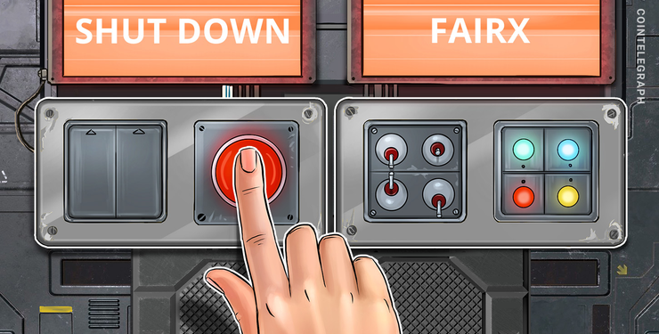 Crypto Banking Firm FairX Shuts Down Due to Lack of Financing