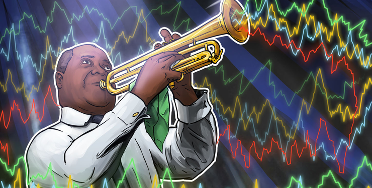 Top Coins See Mixed Signals, Bitcoin Hovers Near $9,700