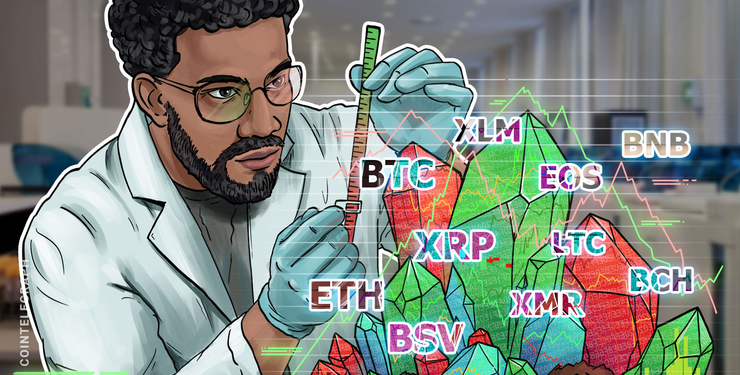 Price Analysis 19/08: BTC, ETH, XRP, BCH, LTC, BNB, EOS, BSV, XMR, XLM
