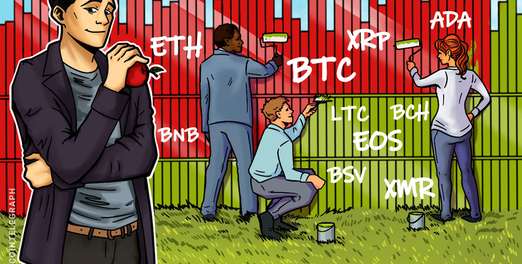 Price Analysis 16/09: BTC, ETH, XRP, BCH, LTC, BNB, EOS, BSV, XMR, ADA