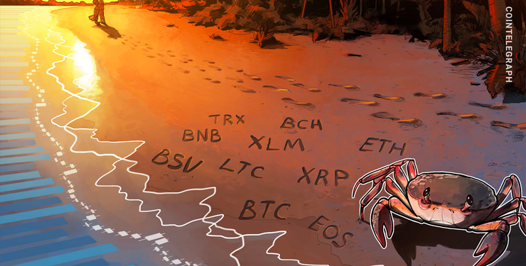 Price Analysis 30/10: BTC, ETH, XRP, BCH, LTC, EOS, BNB, BSV, TRX, XLM