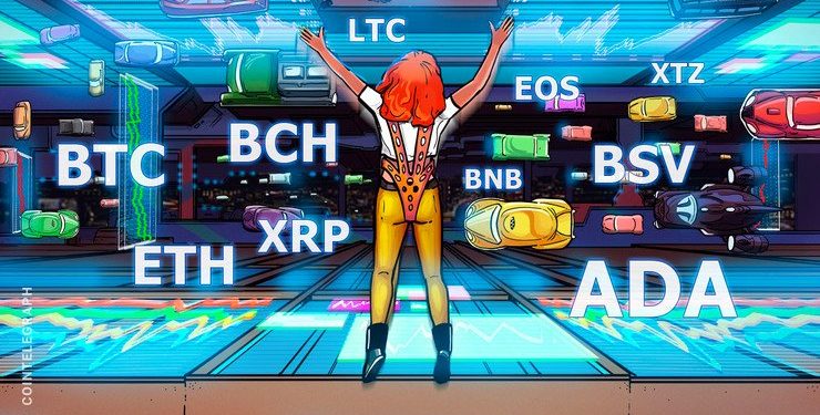 Price Analysis Feb 24: BTC, ETH, XRP, BCH, BSV, LTC, EOS, BNB, XTZ, ADA