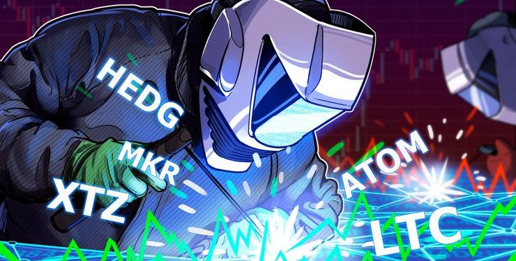 Top 5 Cryptos This Week (Feb 23): XTZ, HEDG, ATOM, MKR, LTC