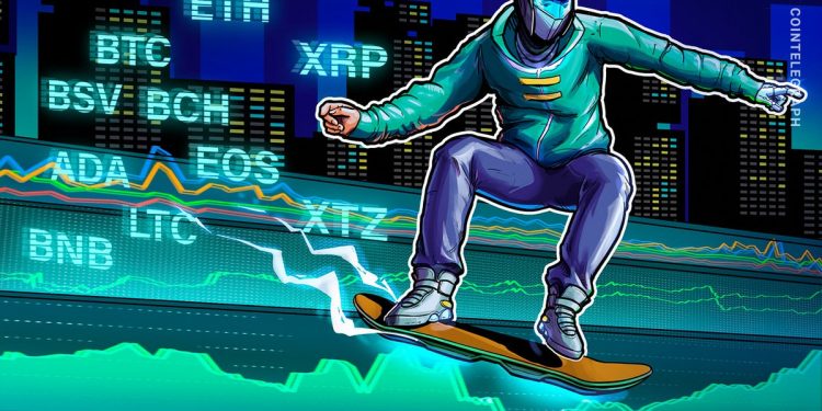Price Analysis 5/22: BTC, ETH, XRP, BCH, BSV, LTC, BNB, EOS, XTZ, ADA