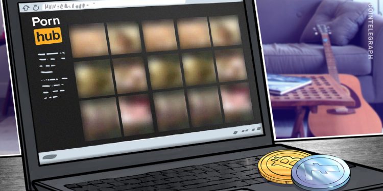 PornHub now accepts Bitcoin and Litecoin