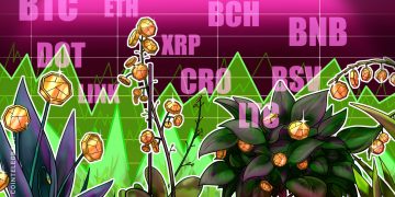 Price tag assessment 10/9: BTC, ETH, XRP, BCH, BNB, DOT, Backlink, CRO, LTC, BSV