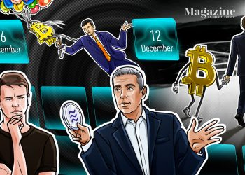 BTC drops, XRP is ‘toxic waste,’ Facebook’s Diem in trouble: Hodler’s Digest, Dec. 6–12