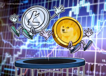 Litecoin, Dogecoin and large-cap altcoins rally as Bitcoin value hits $23.8K