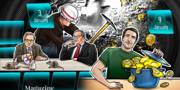 Bitcoin’s rollercoaster ride, Ether shines, XRP mystery: Hodler’s Digest, Jan. 3–9