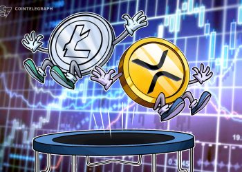 Litecoin briefly flips XRP as 4th biggest crypto amid Ripple-SEC spat