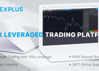 Bexplus Features 100x Leverage Crypto Trading & 100% Deposit Reward
