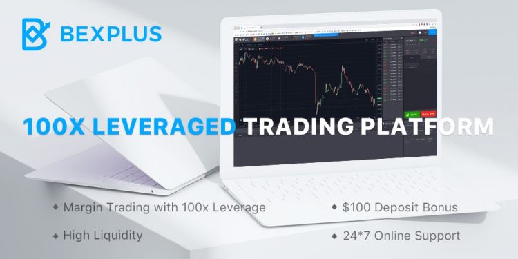 Bexplus Features 100x Leverage Crypto Trading & 100% Deposit Reward