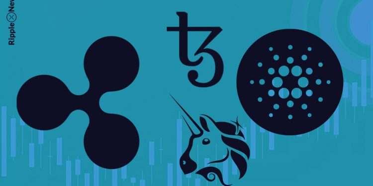 Value Prediction – Cardano (ADA), Ripple (XRP), Uniswap (UNI), Tezos (XTZ)