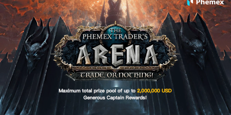 Quickest Crypto Trading System Announces Phemex Trader’s Arena Contest with $2 Million Prize Pool