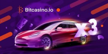 New Bitcasino Game Offers 3 Gamers the Possibility to Win a Tesla Value €58,560