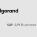 Algorand blockchain open API connector goes live on the SAP API Business Hub