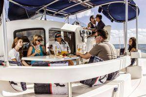 ADA Family Enjoying Moana Cancun Catamaran excursion