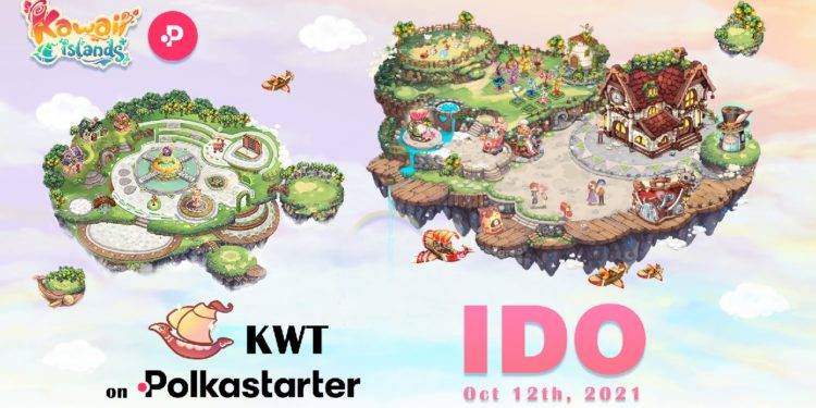 defi focused anime metaverse, kawaii islands, to launch ido via polkastarter, starting oct 12, 2021