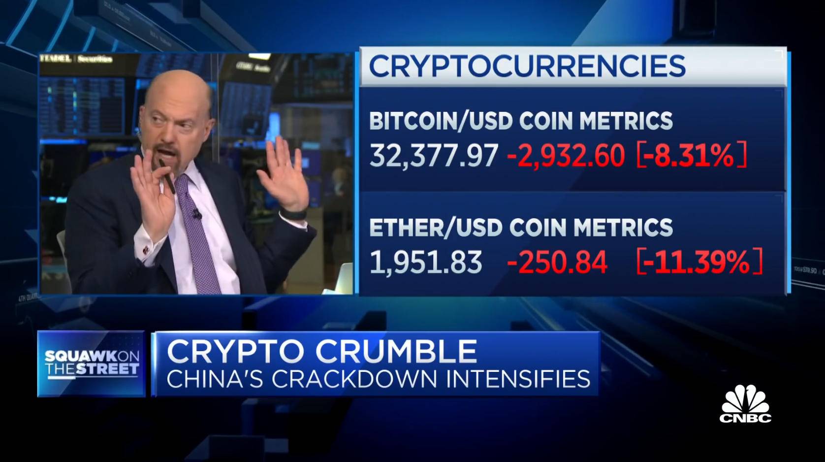 amount jim cramer is begging his audience to sell cryptos