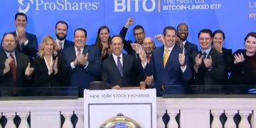 first bitcoin etf booms, btc nears usd 65,000