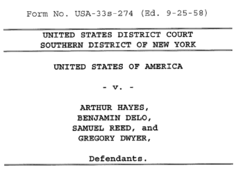 arthur hayes to serve 2 year probation owning up to bitmex’s aml mishap