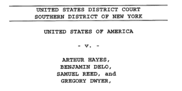 arthur hayes to serve 2 year probation owning up to bitmex’s aml mishap